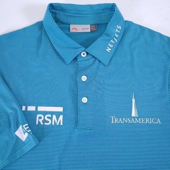 KJUS Zach Johnson Masters Performance Golf Pro Polo Shirt Size S - Picture 1 of 9